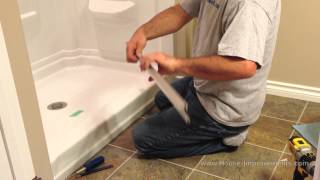 How To Install Glass Sliding Shower Doors [upl. by Laersi]