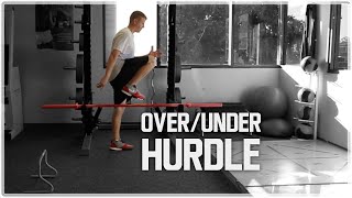 Over Hurdle Under Hurdle  Hip Mobility Drill to Run Faster [upl. by Gilboa]