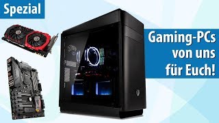 GamingPCs von PCWELT amp Caseking ab 780 Euro mit exklusiven Goodies  PCWELT Gamer Ultra i7 2018 [upl. by Franchot]