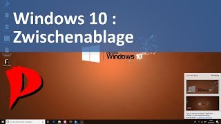 Windows 10  kleine Helferlein  Kopieren und Einfügen  Zwischenablage mit Verlauf [upl. by Ardnohsed908]