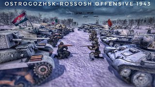 Ostrogozhsk–Rossosh offensive 1943  Call to Arms  Gates of Hell Ostfront [upl. by Abie577]