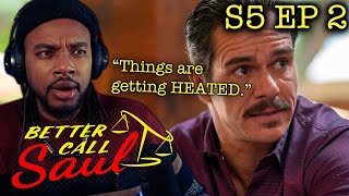 FILMMAKER REACTS to BETTER CALL SAUL Season 5 Episode 2 50 Off [upl. by Rasaec]