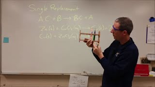 Single Replacement Reactions [upl. by Atsuj]