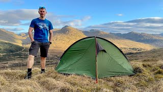 Backpacking the West Highland Way  Day 2  EPIC scenery [upl. by Hadwin]