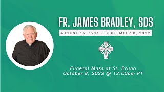 Funeral for Fr James Bradley SDS at St Bruno [upl. by Eniamerej]