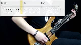 The Cranberries  Zombie Bass Cover Play Along Tabs In Video [upl. by Asihtal844]