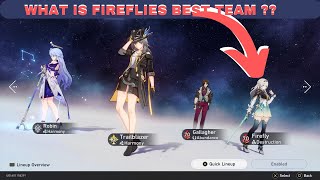 Honkai Star Rail  Firefly best teams [upl. by Sachsse431]