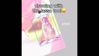 drawing with the lasso tool😛 artist trending trend youtubeshorts youtube shorts short fyp [upl. by Zink]