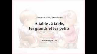 A table à table  les grands et les petits [upl. by Basil]