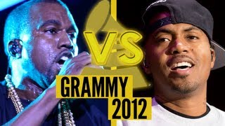 Kanye West vs Nas GRAMMY Hip Hop Battle  GRAMMY Nominations [upl. by Maddox]