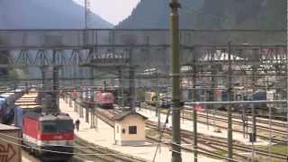 Brenner Pass Rail Yard Austria amp Italy [upl. by Collie]