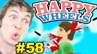 Happy Wheels  ELF MURDER  Part 58 [upl. by Attinahs]