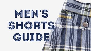 Mens Shorts Guide DOs amp DONTs amp How To Look Good in Man Shorts [upl. by Aicilif694]