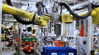 FANUC Collaborative robot assists Opel Szentgotthard’s production [upl. by Lud]