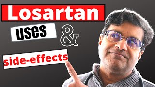 Losartan uses and side effects  19 MUST KNOW tips [upl. by Noletta]