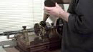 Edison tinfoil phonograph demonstration [upl. by Florrie]