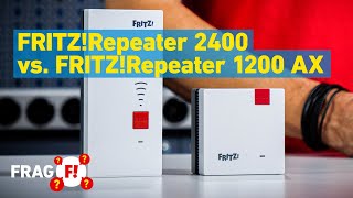 FRITZRepeater 2400 oder FRITZRepeater 1200 AX  Frag FRITZ 71 [upl. by Esiuqram665]