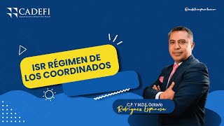 ISR RÉGIMEN DE LOS COORDINADOS [upl. by Anaul]