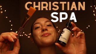 ASMR ✨ A Facial at a Christian Spa ✨ Uplifting amp Relaxing 💤 [upl. by Salomo]