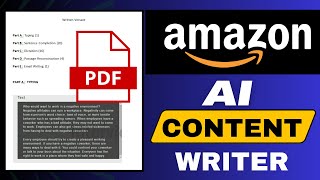 Amazon Ai Content Writer Assessment Test Answers  Ai Content Writer Interview Questions And Answers [upl. by Okime]