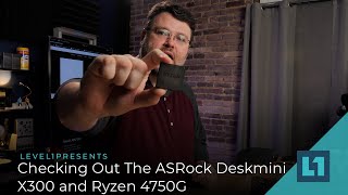 ASRock Deskmini X300 and Ryzen 4750G  Unboxing Benchmarks and Linux [upl. by Klepac]