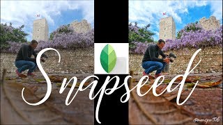 Tuto Snapseed  Application de retouche photo gratuite sur smartphone [upl. by Eedolem]