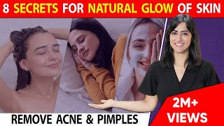 8 PROVEN TIPS FOR NATURALLY GLOWING SKIN  by GunjanShouts [upl. by Lightman]