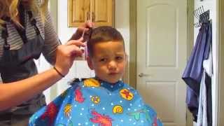 How to cut Little Boy Haircut [upl. by Suoivatra]