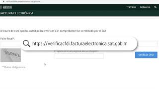 Cómo validar factura con el SAT  Detectar facturas canceladas o falsas [upl. by Thgirw]
