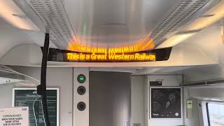 Newbury Racecourse Terminating  GWR Announcement [upl. by Glyn]