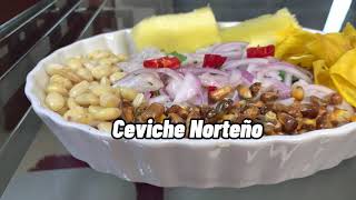 Ceviche peruano norteño [upl. by Zehcnas]