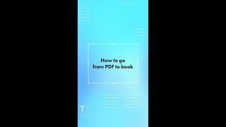 How to go from PDF to book [upl. by Pelage]