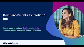 Covidences Data Extraction 1 Tool [upl. by Hugh]