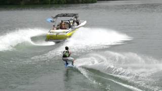 Malibu 24 MXZ Wake Review Wakeboarding [upl. by Asirram]