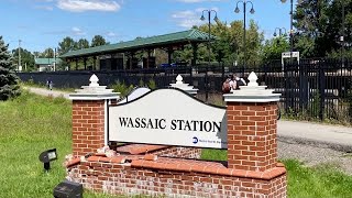 Railfanning Metro North Trains at Wassaic NY [upl. by Leahciam166]