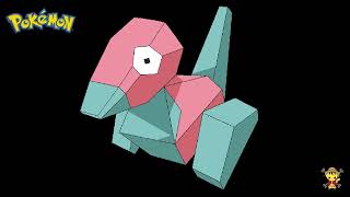 El SONIDO de PORYGON Pokémon SOUND EFFECTS Pokedex [upl. by Odraner]