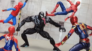 Spiderman Is Under Control By Venom Figure Stopmotion Episode 2 [upl. by Anema330]