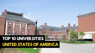 Top 10 Best Universities in USA  2024 College Rankings [upl. by Nodnalb]