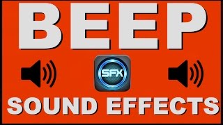 Beep Sound Effects In Best Audio Quality  Beep Codes [upl. by Mathilda]