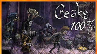 Creaks Full Game Walkthrough  All Achievements [upl. by Ingeborg554]