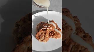 air fryer apple fritters 🍎 recipe below easyrecipes [upl. by Jo-Ann]