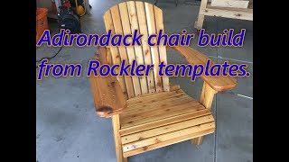 Adirondack chair build [upl. by Seth900]