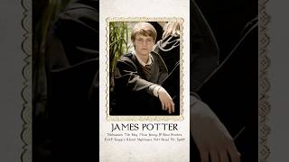 Harry Potter’s father James’ yearbook page 😳 [upl. by Bass]