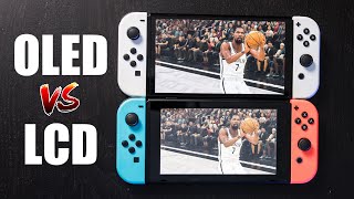 Nintendo Switch OLED vs LCD Comparison Worth the upgrade [upl. by Ma]