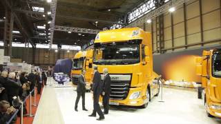 DAF introduces New Euro 6 LF and CF Series [upl. by Dnaleel]