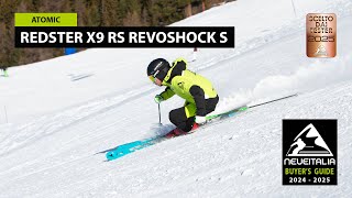 Atomic Redster X9RS Revoshock S  NeveItalia SkiTest 20242025 [upl. by Eiroj]