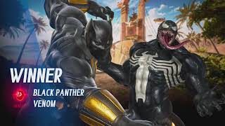 Marvel VS Capcom Infinite  Venom  Black Panther  Arcade [upl. by Asilec350]