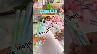 New Erasable Gel Pen stationery cutestationery shortsviral shortvideo stationeryunboxing [upl. by Iden993]