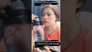 2000ml ki bottle din mein 5 baar  youtubeshorts comedy funny drinkingwater drinkmorewater [upl. by Anilet]