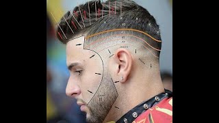 ✂ 💈 💈 Strzyżenie włosów maszynką  zasady  fryzury męskie 2024  How to fade tutorial  💈 ✂✂ [upl. by Tihw]